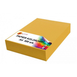 Papier kolorowy A4 80g musztardowy 5864 5864-500, Ilość