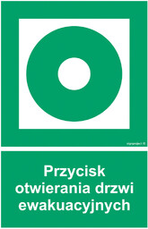 AC073 PRZYCISK OTWIERANIA DRZWI EWAKUACYJNYCH, FS - FOLIA