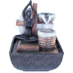 Pajoma Fontanna pokojowa "Yoga", wys. 18,5 cm