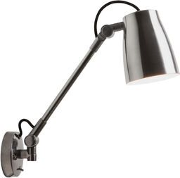 Kinkiet loft na wysięgniku duży ATELIER GRANDE CHROM