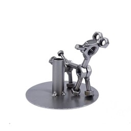 Metalowa figurka Piesek. Praktyczny prezent dla wielbicieli psów
