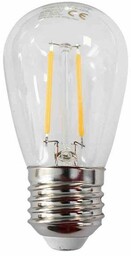 Żarówka Filamentowa E27 LED, 1W, ST45, barwa ciepła