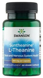 Suplement diety Suntheanine L-Teanina SWANSON, 100 mg, 60
