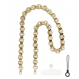 Zawieszka do telefonu 0815 beżowo-złota