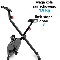 SPOKEY Rower magnetyczny XFIT+ Posiłek w płynie gratis