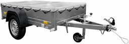 Przyczepka samochodowa 200x106 UNITRAILER GARDEN 200 KIPP