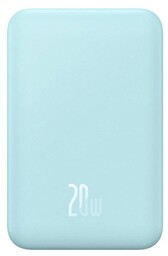 Baseus Magnetyczny mini powerbank 5000mAh, USB-C 20W (niebieski)