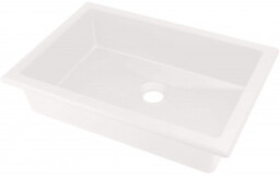 DEANTE Umywalka granitowa podblatowa/wpuszczana 50x35cm CORREO alabaster CQR_AU5U