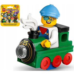 71045 - LEGO Minifigures - MAŁY MIŁOŚNIK POCIĄGÓW