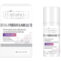Bielenda Professional, Supremelab Re-advanced, Krem pod oczy odżywczo-przeciwzmarszczkowy