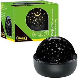 Idena 50145 - Projektor LED gwiaździste niebo, świeci