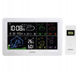 Stacja Pogodowa Meteo SP401 Wifi z prognoza Yahoo