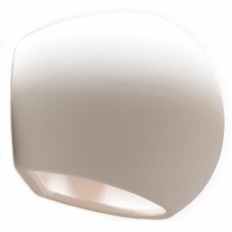 Globe kinkiet ceramiczny biały SL.0032 Sollux