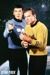 Close Up Star Trek plakat Kirk & Spock