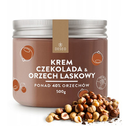 Krem Czekoladowo Orzechowy DESE0 500g Krem z Orzechów