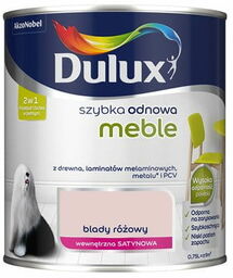 Farba Dulux Szybka Odnowa Meble 0,75l Blady Różowy