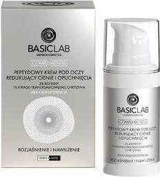 BasicLab Complementis, peptydowy krem pod oczy redukujący cienie