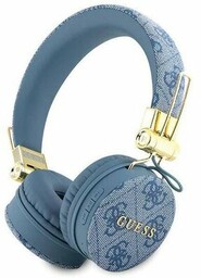 Słuchawki bezprzewodowe GUESS GUBH704GEMB Niebieski 4G Metal Logo