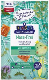 Dresdner Essenz - Kinder Schaumbad Nase-Frei - Oddychaj