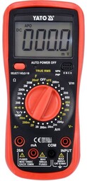 Yato WIELOFUNKCYJNY MIERNIK CYFROWY TRUE RMS YT-73083