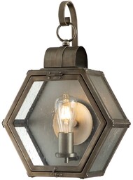 Quintiesse Lampa ścienna HEATH QN-HEATH-M-BU brąz oksydowany