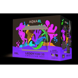 Zestaw akwariowy LEDDY mini 35 biały
