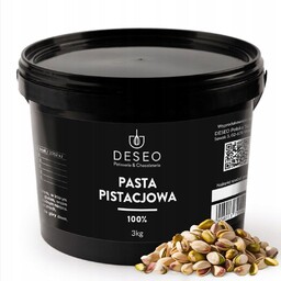 Pasta Pistacjowa 3 kg  Naturalna Pasta