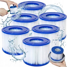 6x Filtr do pompy basenu Jacuzzi Lay