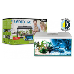 Zestaw akwariowy AQUAEL Leddy Day&Night 60 PAP biały