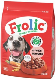 Frolic, Pełnoporcjowa karma dla dorosłych psów Naturally Irresistible,