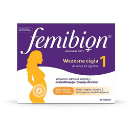 Femibion 1 Wczesna ciąża, 28 tabletek -> Odbiór