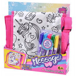 Torebka Do Malowania Jednorzec Pisaki Zestaw Kreatywny Dzieci
