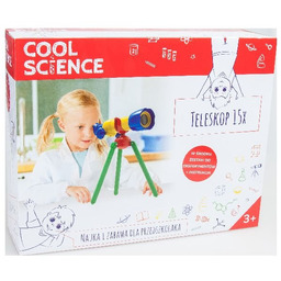 Cool Science, zabawka naukowa Teleskop 15x