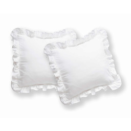 Detexpol Poszewki bawełniane 40x40 komplet 2 szt. białe