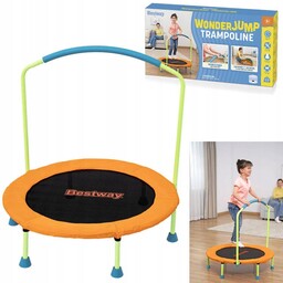 Bestway Trampolina Wonderjump z uchwytem wewnątrz/zewnątrz 91x 96cm