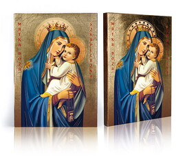 Ikona religijna Matka Boża Szkaplerzna - Matka Boża