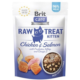 BRIT Care Raw Treat Kitten liofilizowany przysmak