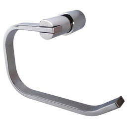 wieszak na papier toaletowy ręcznik wieszak owalny chrom