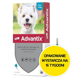 Elanco Advantix Krople na pchły i kleszcze ADVANTIX