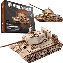 LITTLE STORY Zabawka drewniana World of Tanks 3D