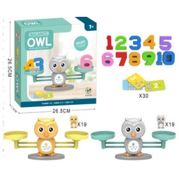 Gra Nauka Liczenia - Równoważnia Waga Szalkowa Sówka