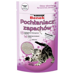 SUPER BENEK Pochłaniacz zapachu Lawenda 0.45 kg