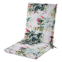 Eurofirany Poduszka siedzisko 45x90x3 Garden 31a biała zielona