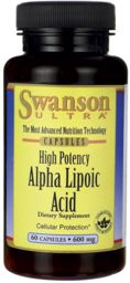 Swanson ALA 600mg 60 kaps