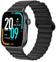 Colmi C8 Max Magnetyczny pasek 52mm Czarny Smartwatch