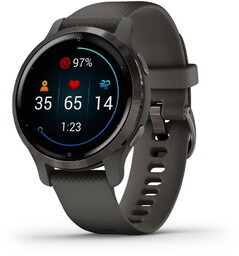 Garmin, Smartwatch, Venu 2S 010-02429-10, grafitowy