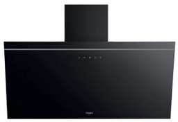 Whirlpool WHVP 82F LT K Czarny Okap kominowy