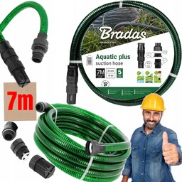 Wąż ssący (ssawno-tłoczny) do pomp hydroforu 7m