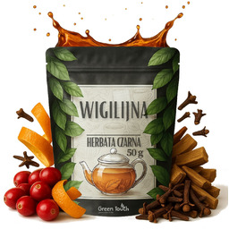Wigilijna 50 g - herbata czarna świąteczna pomarańcza