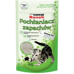 SUPER BENEK Pochłaniacz zapachu Zielony Las 0.45 kg